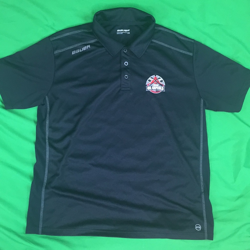 Bauer Polo Style Oil Capitals Shirt